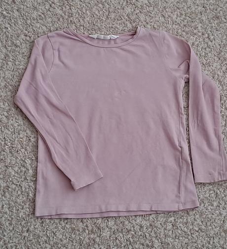 Tričká s dlhým rukávom 12 ks, h&m,110