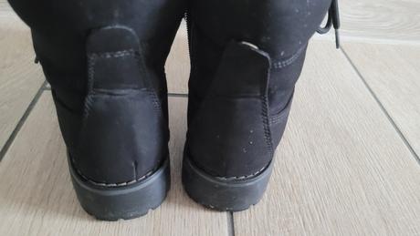 Čierne zimné topánky, 38