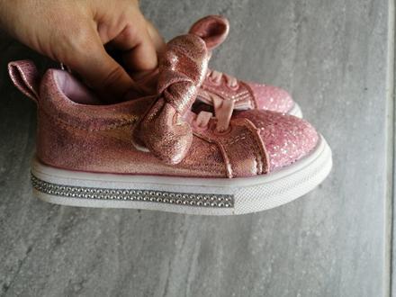 Tenisky s mašličkou, v25, vd 15,5 cm max, 25