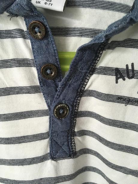 Tričko s kapucňou, lindex,122