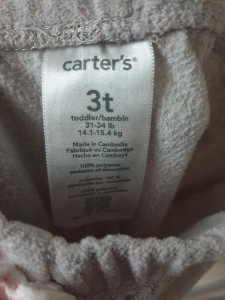 Tepláky, carter's,98