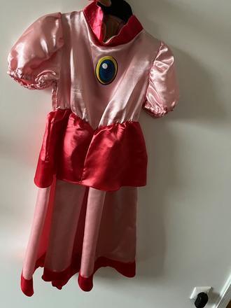 Šaty na karneval - peach zo super mario,