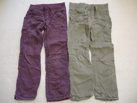 Nohavice podteplené, h&m,128