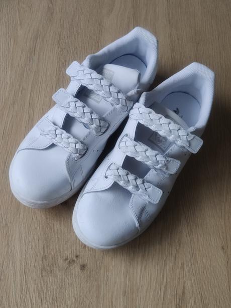 Kožené tenisky stan smith - adidas, veľ. 38, superfit,38