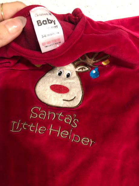 Overal vianočný sob 3-6m, 68