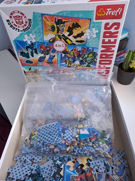 Puzzle transformers 4v1, 