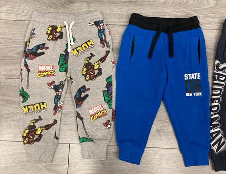 3x tepláky veľ. 92, f&f,92