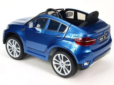 Elektrické autíčko bmw x6 luxury, lak, 12v, čalúne,