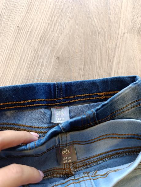 Dievčenské džegíny tmavšie, pepco,104