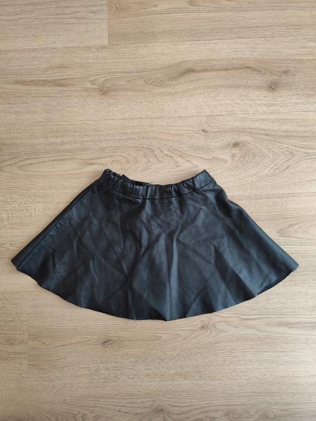 Kožená sukňa, h&m,116