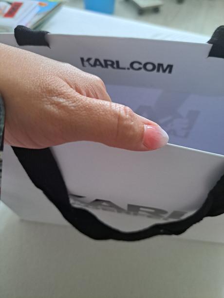 Pevná papierová taska karl lagerfeld, karl lagerfeld