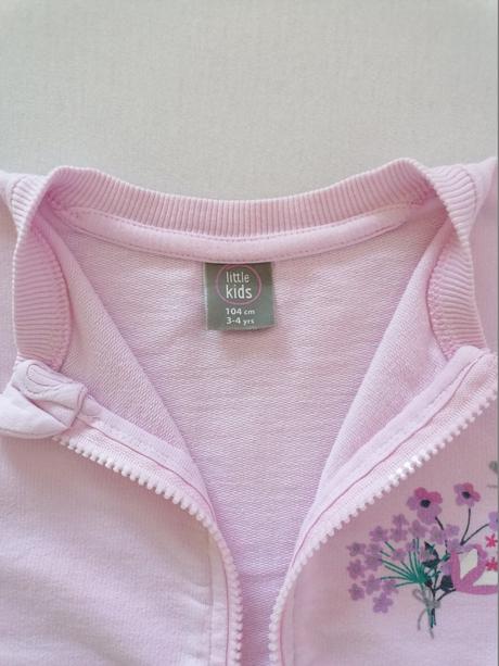 Tenšia mikina na zips, 104
