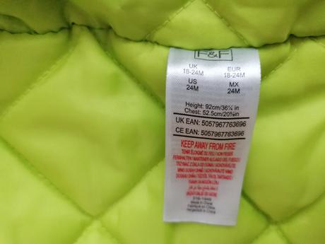 Chlapčenská bunda 92, f&f,92