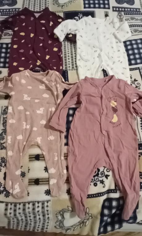 Detské pyžamá a dupačky veľ. 56, c&a,56