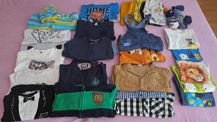 Balík oblečenia pre chlapca 86/92, 86–98