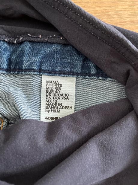 Tehotenske kratase, h&m,40