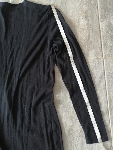 Tenký sveter zn next v36 gothic punk "morticia", next,36