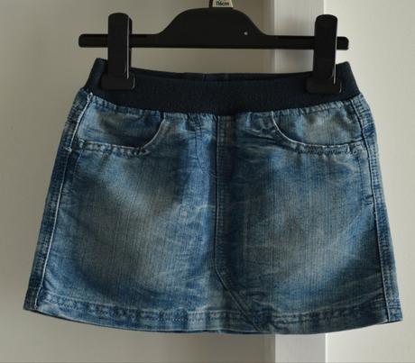 Riflová sukňa, f&f,104