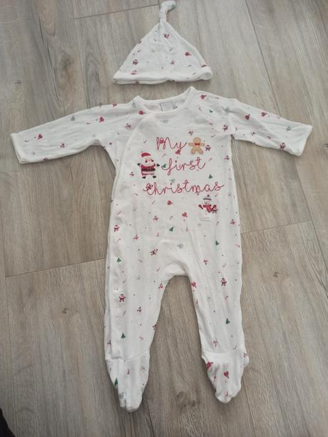 Vianočné pyžamo s čiapkou, miniclub,62