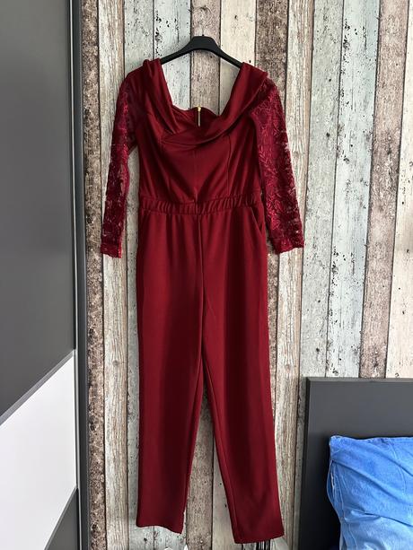 Bordovy overal, bonprix,m