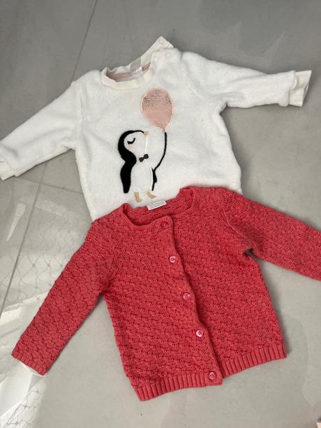 Mikina, sveter pleteny, h&m,68