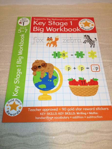 Ks1 key stage 1 big workbook nau20, 