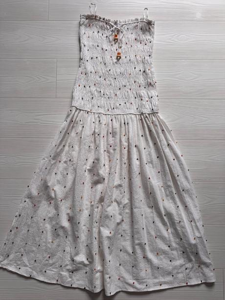 Zara - letné šaty s farebnými pompom, zara,s