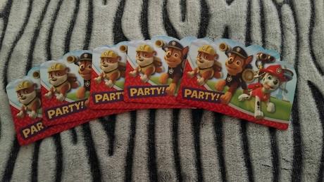 Pozvánka paw patrol party 5ks, 
