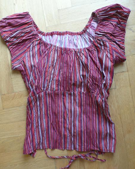 Letný top nahé kríže, m