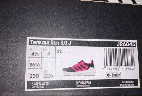 Tenisky adidas v.36 2/3 s visačkou, adidas,36