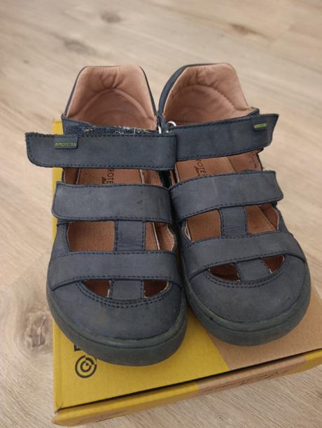 Kožené sandále protetika barefoot 32, protetika,32