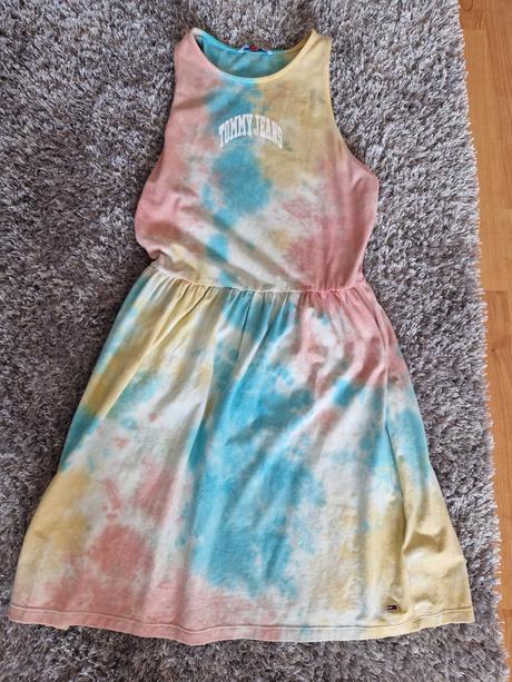 Tommy jeans šaty, tommy hilfiger,xs