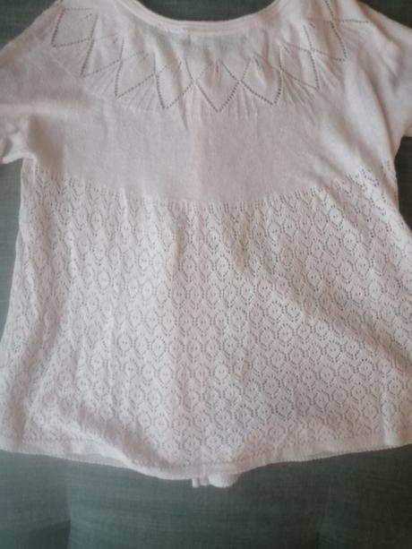 Ľahký háčkovany svetrík zn. mayoral, mayoral,122