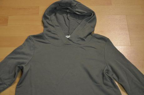 Mikina crop top ova s kapucnou 158 / 164, h&m,158