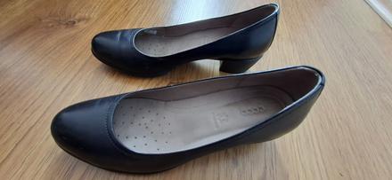 Lodičky kožené, ecco,37