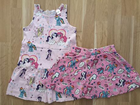 Pony šaty a sukňa, h&m,98