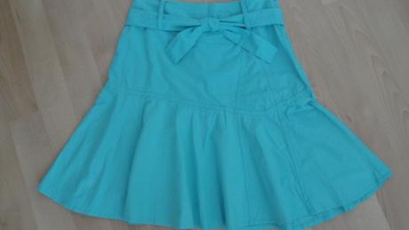 Dámska svetlotyrkysová sukňa, 38