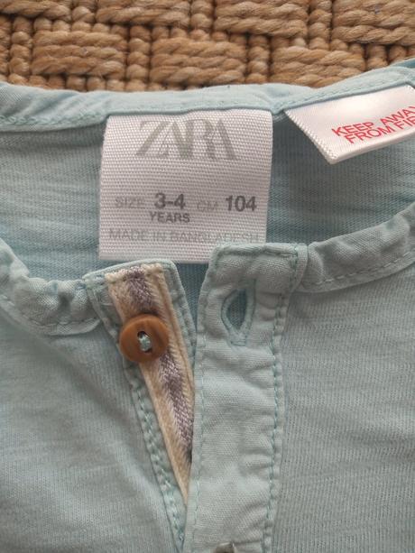 Tričká s krátkym rukávom, zara,104
