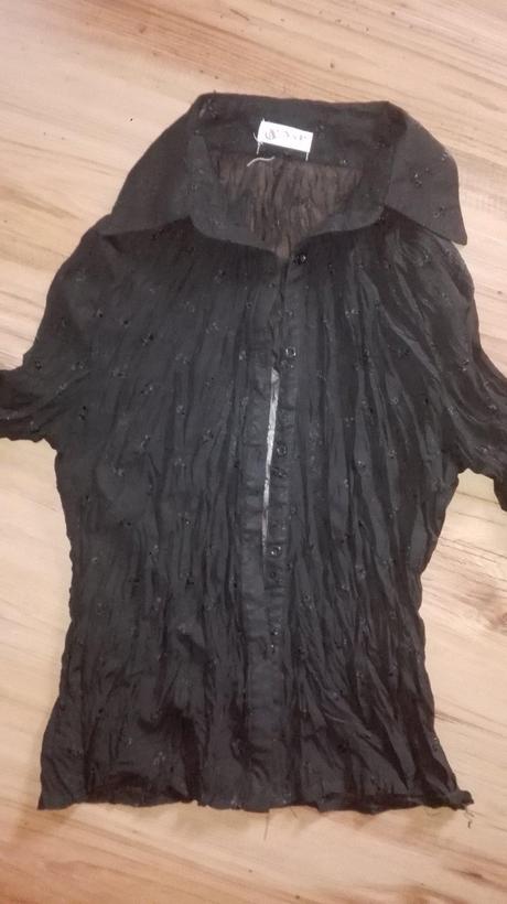 Čipkovaná blúzka s poštou, m