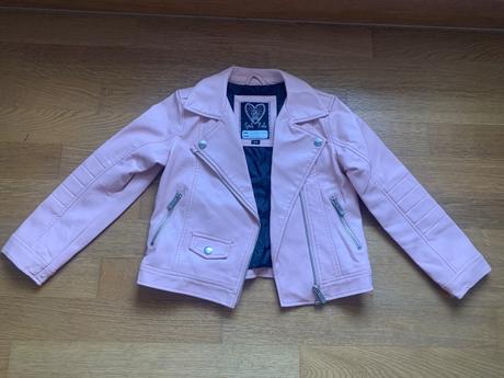 Koženková bundička c&a párkrát oblečená, c&a,122