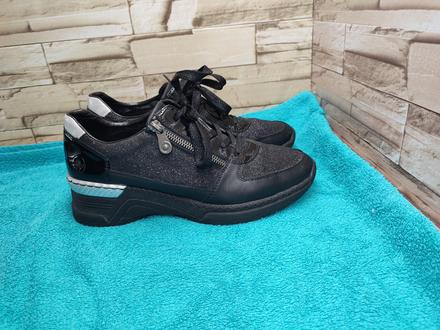 Rieker 40 - dámske kožené sneakersy, rieker,40