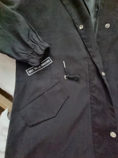 Vetrovkovy kabát podšitý, s