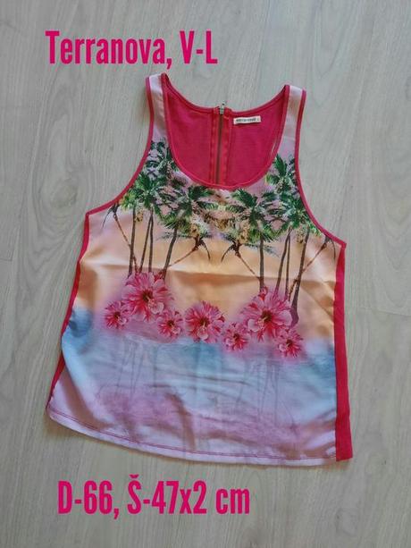 Dámske tielko/ top, terranova,l
