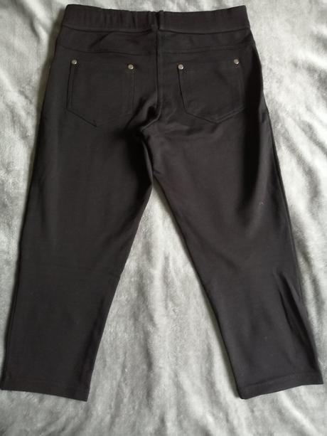 3/4 elastické nohavice, 36