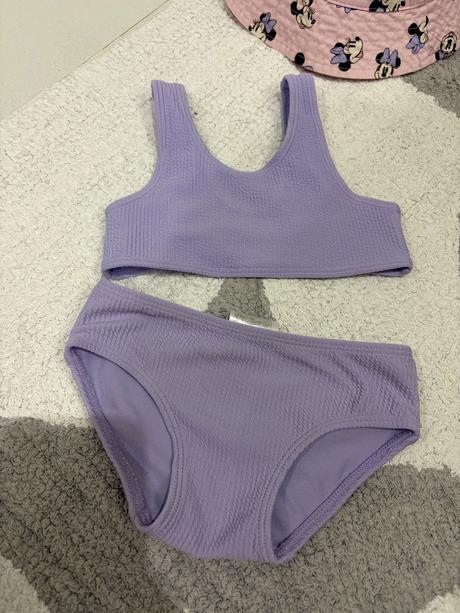 Fialove plavky veľkosť 92, h&m,92