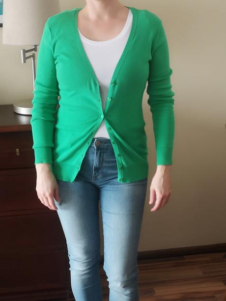 Žiarivo zelený svetrík benetton, benetton,m