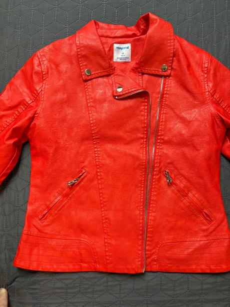 Koženkova bunda mayoral, 164, mayoral,164