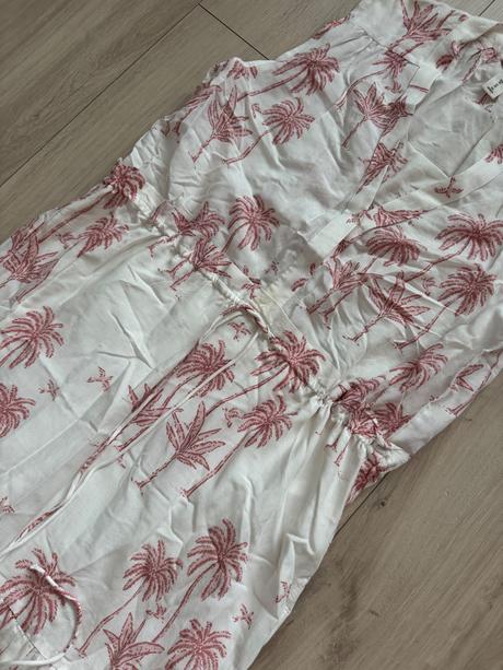 Letne palmove šaty, h&m,xs