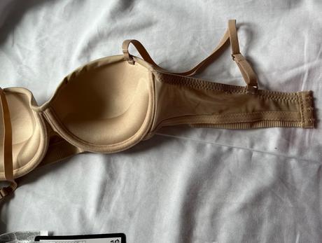 Nová béžová pusu-up podprsenka, 80 b, 80b