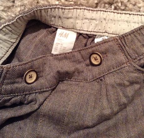 Krátke gaťuše k pančuškám zn. h&m, h&m,86